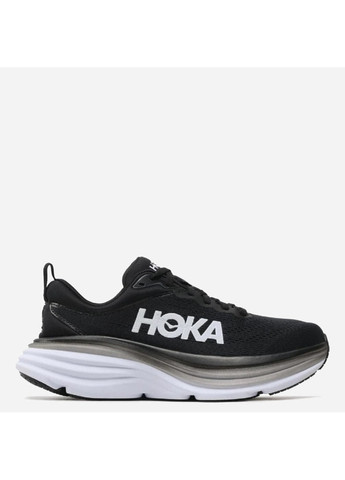 Чорні Осінні жіночі кросівки bondi 8 HOKA