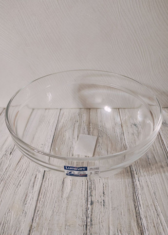 Салатник из жаропрочного ударостойкого стекла Empilable Transparent (диаметр 26 см) Luminarc (275462299)
