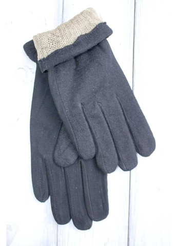 Женские кашемировые перчатки чёрные 516-1s2 M BR-S (261486827)