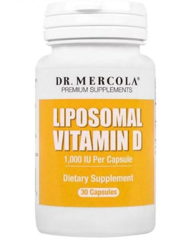 Liposomal Vitamin D, 1000 IU 30 Caps MCL-01732 Dr. Mercola (256722002)