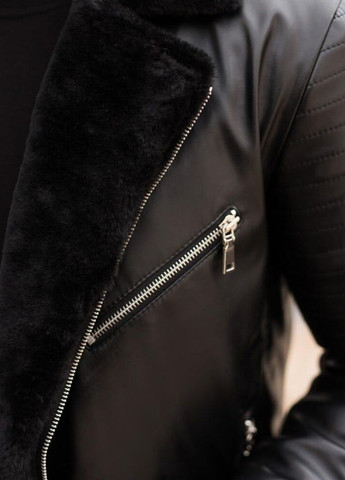 Чорна зимня чоловіча зимова куртка winter jacket Vakko