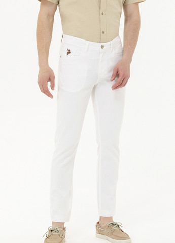 Белые брюки U.S. Polo Assn.
