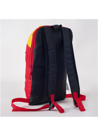 Спортивный детский и подростковый рюкзак Mayers красный с желтым для девочки для мальчика 10 литров унисекс No Brand (258591321)