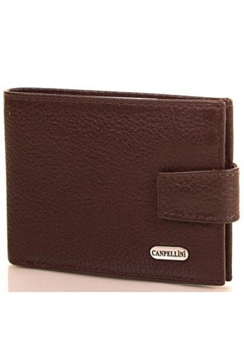 Чоловічий шкіряний гаманець коричневий кишеньковий Canpellini (262975865)