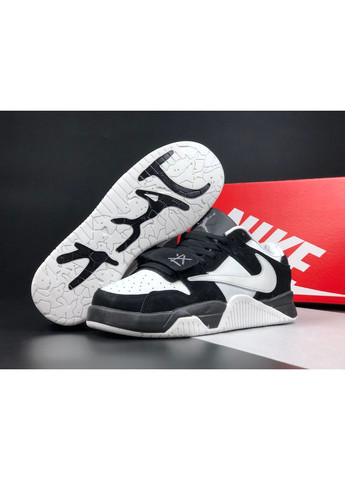 Комбіновані Осінні кросівки чоловічі, вьетнам Nike Travis Scott x Jordan Jumpman
