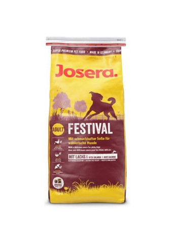 Festival (с лососем) для привередливых собак (26/16), 15 кг Josera (275924843)
