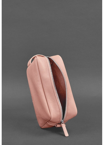 Жіноча шкіряна косметична сумка 6.0 рожевий флотар BN-CB-6-BARBI BlankNote (263519244)