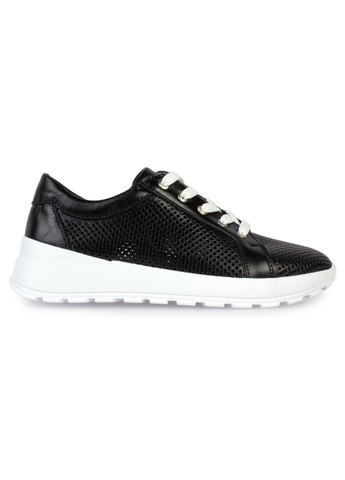 Черные демисезонные кроссовки женские бренда 8301506_(3) ModaMilano