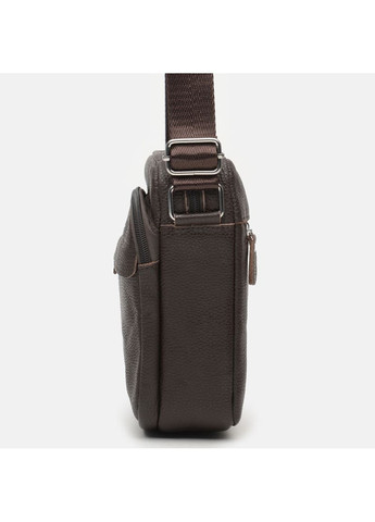 Чоловіча шкіряна сумка K10082-brown Borsa Leather (266143944)