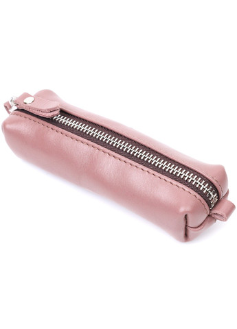 Стильная женская кожаная ключница 16791 Пудровый Grande Pelle (267507138)