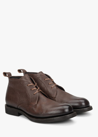 Темно-коричневые ботинки Estro