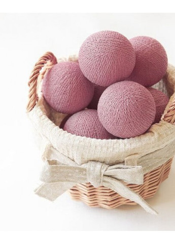 Тайська гірлянда кульки-ліхтарики CBL Rose 35 шт. від USB, 4 м Cotton Ball Lights (257960438)