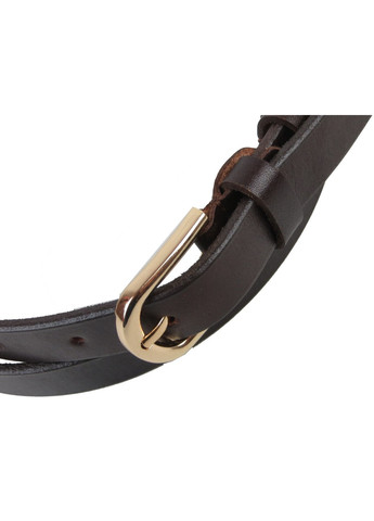 Женский кожаный ремень 1424-20 темно-коричневый Skipper (266143645)