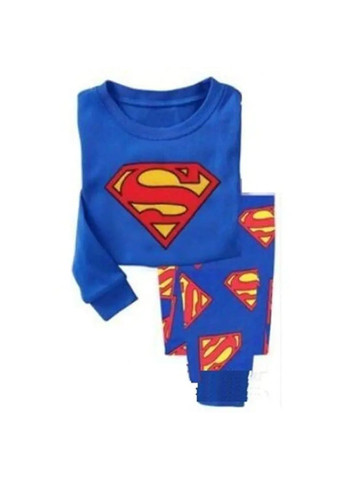 Синяя красивая и модная детская пижама для мальчика в возрасте 4 года. рост 100см. Baby