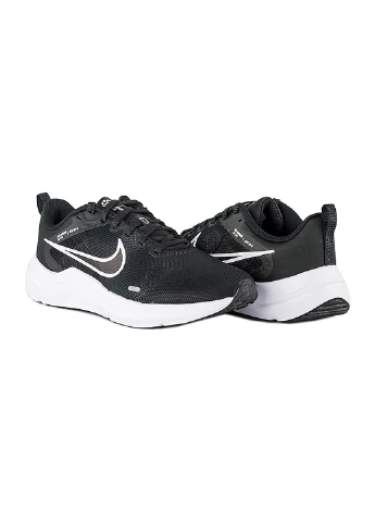 Кроссовки W DOWNSHIFTER 12 Nike чёрные демисезоны (259353449)