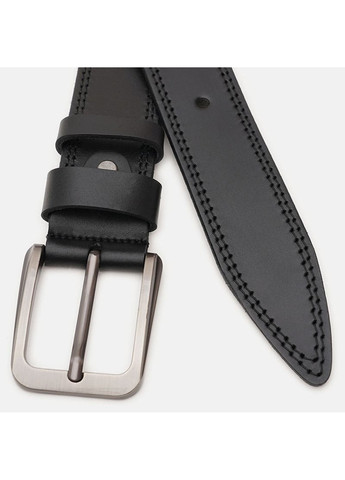 Мужской кожаный ремень V1125FX16-black Borsa Leather (266143947)