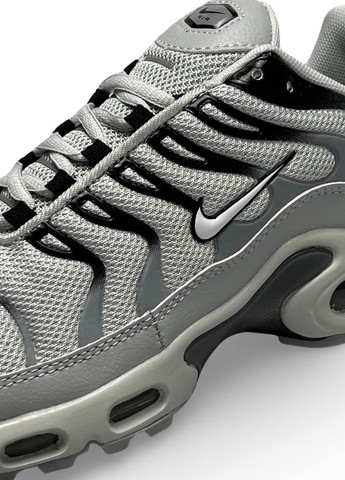 Сірі Осінні кросівки чоловічі, вьетнам Nike Air Max Plus All Gray Black