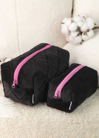 Косметичка велюровая Черный Maybel (278031292)