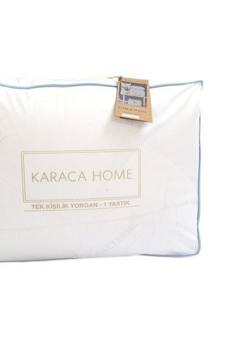 Набір ковдру з подушкою - Antibacterial 155*215 полуторний Karaca Home (258997276)
