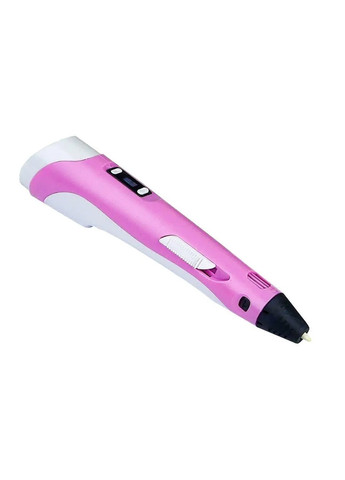 Детская 3D ручка с LCD дисплеем цвет розовый ЦБ-00215770 No Brand (259465389)