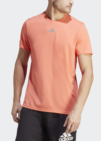 Оранжевая футболка x-city cooler adidas