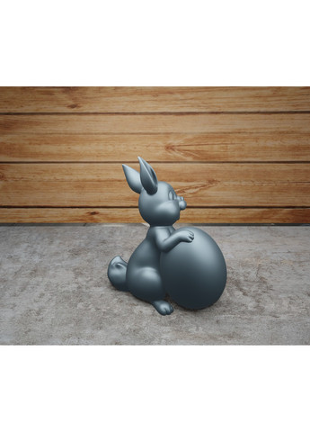 Cтатуэтка Пасхальный кролик с яйцом ЗаСвіт (261555309)