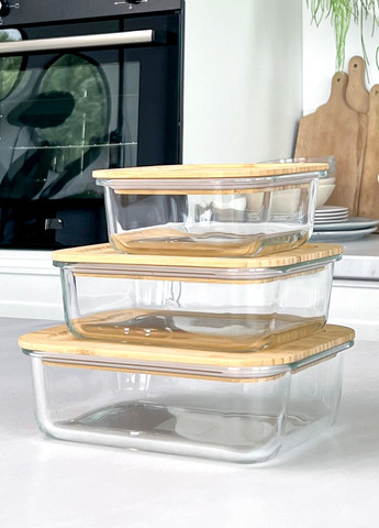 Ємність для зберігання прямокутна 1500 мл, 7,6х17,5х23 см MVM (260408260)