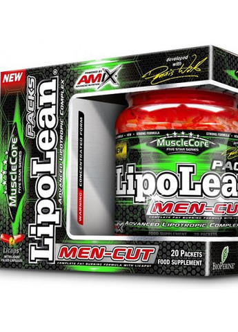 MuscleCore LipoLean Men-Cut Packs 20 packs Amix Nutrition (258499742)
