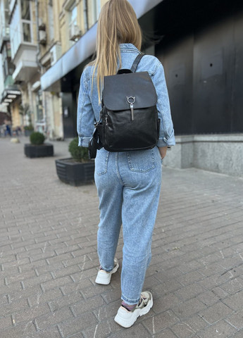 Жіночий рюкзак Cat чорний No Brand (272154615)