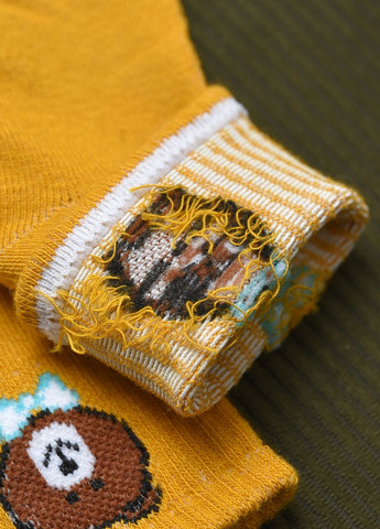 Шкарпетки дитячі жовтого кольору Let's Shop (269903530)