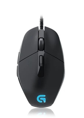 Проводная игровая компьютерная мышь Daedalus Prime (240-4000 dpi, оптическая, с подсветкой) - Черный Logitech G302 (262016420)