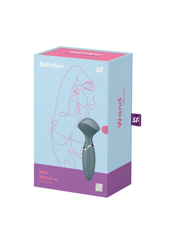 Вибромассажер Mini Wand-er Grey Satisfyer (274376965)