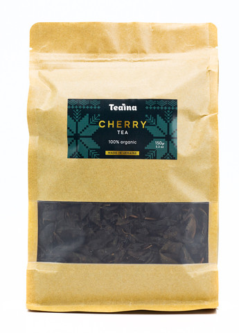 Чай вишневий ферментований 150 г Teaina (257161636)