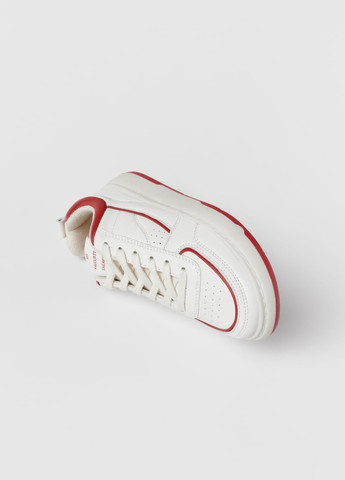 Білі Осінні кросівки для хлопчика 8631 29 18.3см білий, червоний 64183 Zara