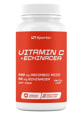 Vitamin C + Echinacea 60 Caps Sporter (258499678)