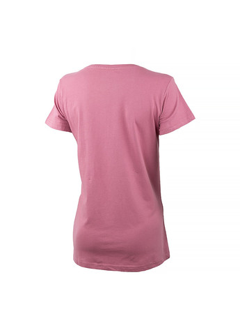 Розовая демисезон футболка t-shirt botanical print j22w Jeep
