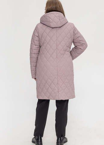 Рожева демісезонна жіноча демісезонна куртка великого розміру куртка-пальто SK