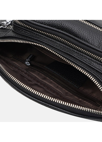 Mужская кожаная сумка на пояс K16292bl-black Ricco Grande (266143598)