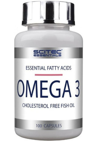 Omega 3 100 Caps Scitec Nutrition (256720172)