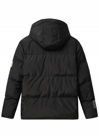 Чорна куртка демісезон,чорний з принтом білий, Glo-Story