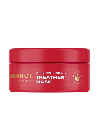 Живильна маска з аргановою олією Argan Oil from Morocco Deep Nourishing Treatment Mask 200 мл Lee Stafford (269237785)