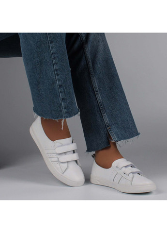 Белые демисезонные женские кроссовки 198997 Podio