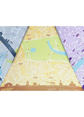 Комбінована жіноча механічна парасолька brollymap l761 - london map (карта лондона) Fulton середня (269994246)