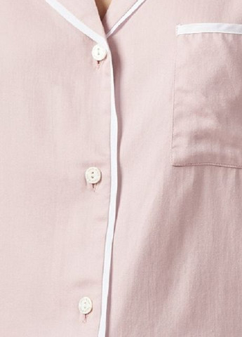 Світло-рожева всесезон піжамний комплект fable&eve 1396 рубашка + брюки Fable & Eve Knightsbridge