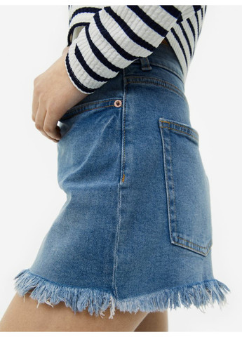 Жіночі джинсові шорти Н&М (55779)W36 Сині H&M (258744234)