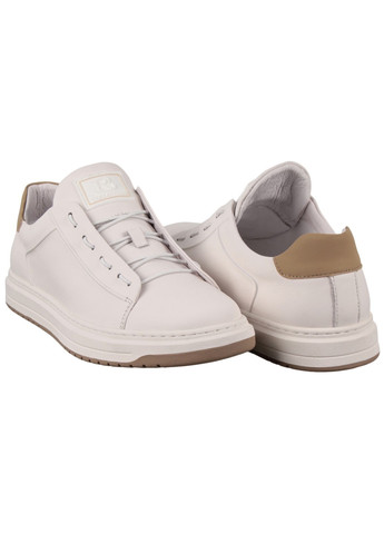 Белые демисезонные мужские кроссовки 199121 Berisstini