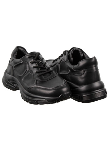 Черные демисезонные женские кроссовки 198989 Renzoni