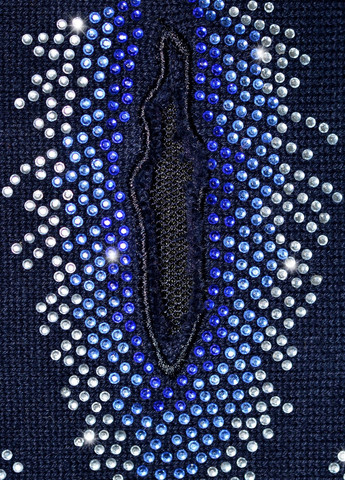 Синий светри светр туніка (812389) Lemanta