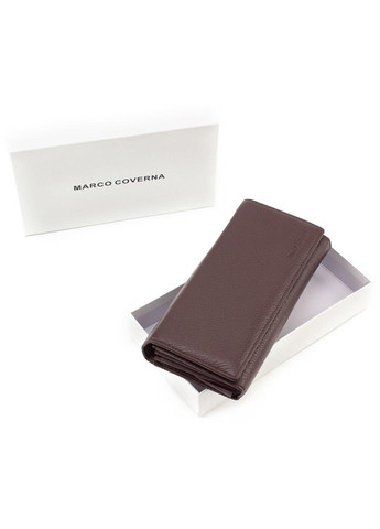Практичный кожаный кошелек для женщин MC-1413-5 (JZ6619) коричневый Marco Coverna (259752574)