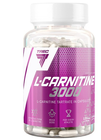 L-Carnitine 3000 120 Caps Trec Nutrition (258499503)